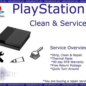 PlayStation 4 (Ps4) Console Cleaning Service – Restore Your Console’s Performance!