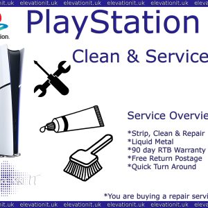 PlayStation 5 (Ps5) Console Cleaning Service – Restore Your Console’s Performance!