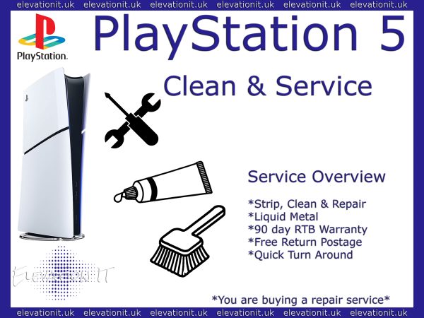 PlayStation 5 (Ps5) Console Cleaning Service – Restore Your Console’s Performance!