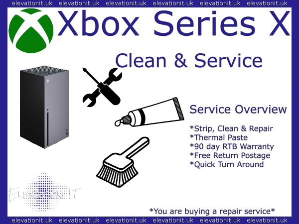 Xbox One X Console Cleaning Service – Restore Your Console’s Performance!