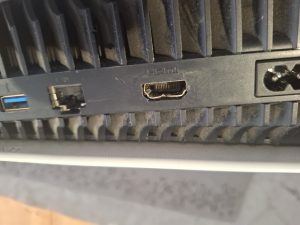 Photos of recent repairs at Elevation IT Fareham, including HDMI port replacements on 3x PS5 consoles (Standard and Slim), disc drive connector repair, full internal clean, thermal putty and liquid metal service, plus Hall Effect joystick upgrades on two DualSense controllers. Professional console and controller repairs serving Hampshire and UK-wide with mail-in options available.