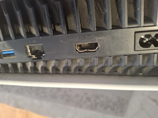 Photos of recent repairs at Elevation IT Fareham, including HDMI port replacements on 3x PS5 consoles (Standard and Slim), disc drive connector repair, full internal clean, thermal putty and liquid metal service, plus Hall Effect joystick upgrades on two DualSense controllers. Professional console and controller repairs serving Hampshire and UK-wide with mail-in options available.