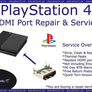 PlayStation 4 (Ps4) HDMI Port Repair Service