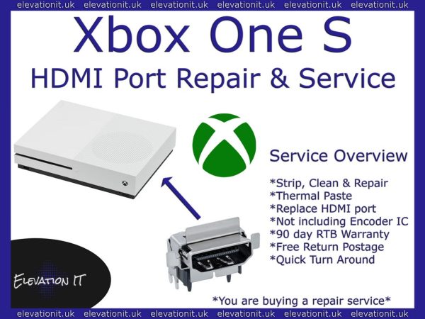 Xbox One S HDMI Port Repair Service