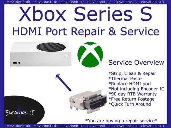 Xbox Series S HDMI Port Repair Service