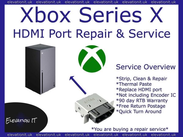 Xbox Series X HDMI Port Repair Service