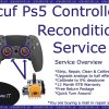 SCUF PS5 Controller Reconditioning Service – Strip, Repair, Clean - Includes EnduraCal Hall Effect Upgrade!