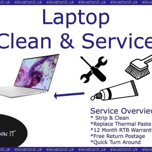 🧼 Laptop Clean & Service – Internal Cleaning & Thermal Maintenance (Non-Apple Devices Only)