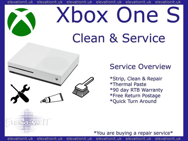 Xbox One S Console Cleaning Service – Restore Your Console’s Performance!