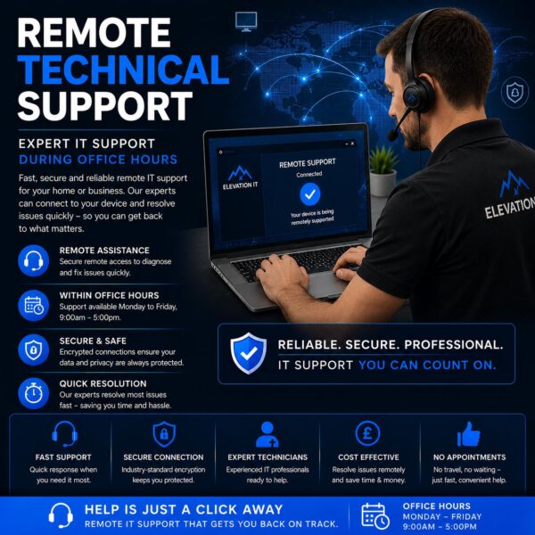 Remote IT Support – Professional Help Remotely