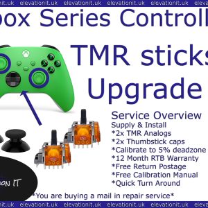 TMR Upgrade service xbox series controller , Why TMR Sticks, Elevation IT, Fareham
