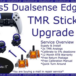 TMR Upgrade service ps5 dualsense edge controller, Why TMR Sticks, Elevation IT, Fareham