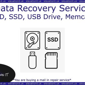 Professional data recovery services for HDD, SSD, USB flash drives, and memory cards.