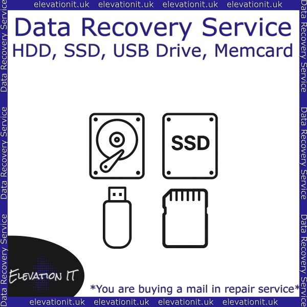 Professional data recovery services for HDD, SSD, USB flash drives, and memory cards.