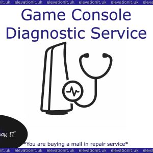 Console Diagnostic Service – professional PS5, Xbox, and Nintendo repair diagnostics by Elevation I.T. Fareham