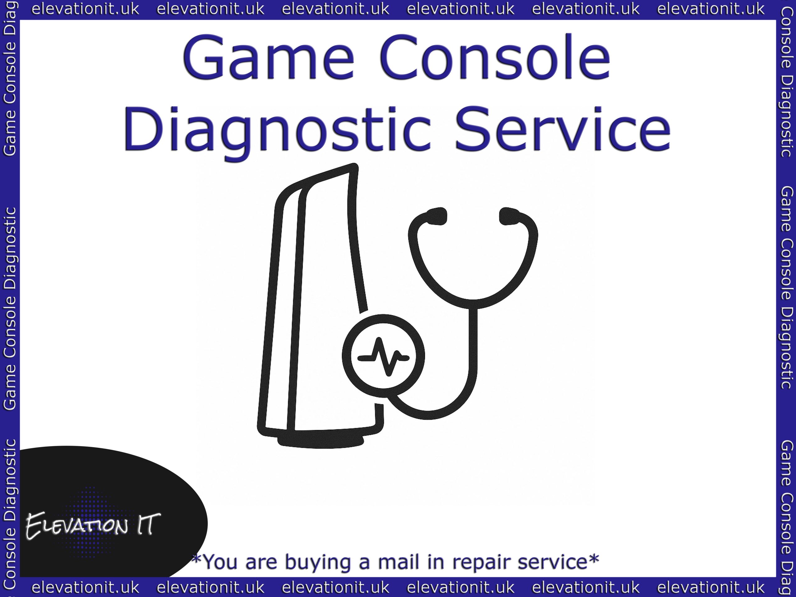 Console Diagnostic Service – professional PS5, Xbox, and Nintendo repair diagnostics by Elevation I.T. Fareham