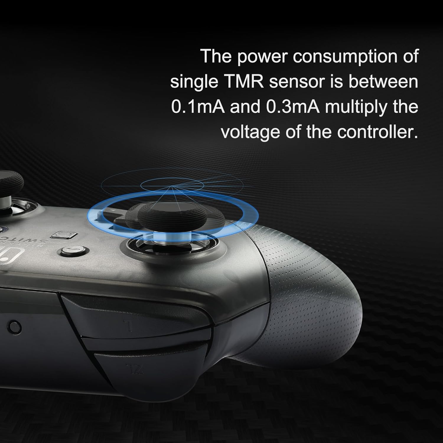 Gulikit Tunnel Micro Resistance TMR joystick upgrade for PS5 DualSense DualSense Edge and Scuf Reflex Pro FPS controllers providing drift free precision and smooth analog control.