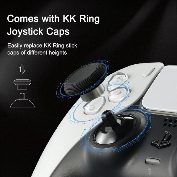 Gulikit Tunnel Micro Resistance TMR joystick upgrade for Xbox Series S X and Scuf Instinct Pro controllers showing drift free precision and smooth analog control.